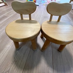 ちびっ子まるイス2つセットの画像