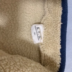 フリースみたいなジャンパー90センチの画像