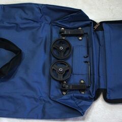 ☆　キャリーカート 折りたたみ キャスター付きエコバッグ◆幅広い用途で大活躍の画像