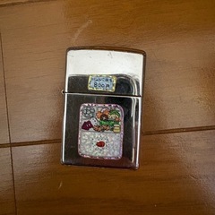 キャラクターシール付きシルバーライターの画像