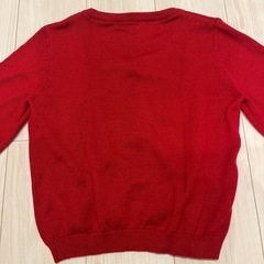 E hyphen world gallery ニット 赤の画像