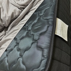 シングルベッド　マットレス、フリルカバー二種類付の画像