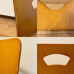 【訳あり】レトロな座椅子1脚の画像