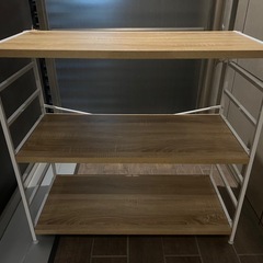 スチールラック／収納ラック（幅91cm）※無料・引き取り限定 の画像