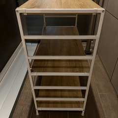 スチールラック／収納ラック（幅91cm）※無料・引き取り限定 の画像