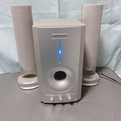 3Dスピーカーシステム　シルバー　ASP-1500の画像