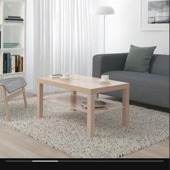 【美品/半年間使用】ラックLAKC IKEAの画像