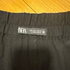 ZARA  XL 黒パンツの画像