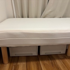 山善　脚付マットレスの画像