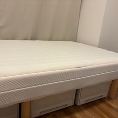山善　脚付マットレスの画像