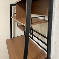 ニトリ 省スペースデスク （RB001 93 MBR）の画像