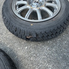 s-hold twk-18 アルミ、ダンロップスタッドレスの画像