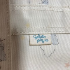 ジェラートピケ　マザーズバッグの画像