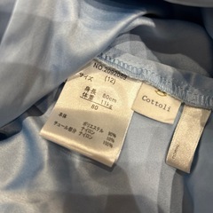 バースデイ　不思議の国のアリス　ワンピース　ドレス　80cm　コトリの画像