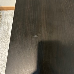 【中古/美品】IKEA LACK/ラック コーヒーテーブル（センターテーブル）ブラックブラウンの画像