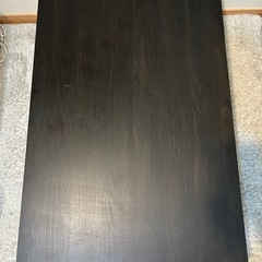 【中古/美品】IKEA LACK/ラック コーヒーテーブル（センターテーブル）ブラックブラウンの画像