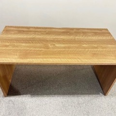 LOWYA 学習机 オフィスデスク 木目調 の画像