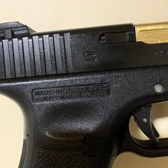 東京マルイ　グロック22カスタム　バレル交換、カービンキット付きの画像