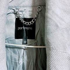 ❣️1点もの❣️ portmans チェスターコート サイズ12 ライトグレーの画像