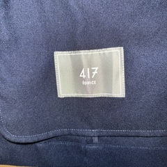 新品未使用タグ付き　417   EDIFICE  スーツ上下セット　サイズSの画像