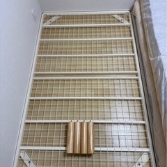 無料！！無印良品！脚付マットレス・ポケットコイル・セミダブルの画像