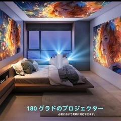 早い者勝ち！何処よりも安いHALIMOMO アンドロイド11 プロジェクター本体の画像