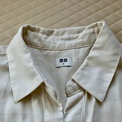 ユニクロ　ソフトブラッシュドシャツの画像