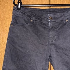 黒ジーパンサイズ64-91ストレッチ股下74の画像