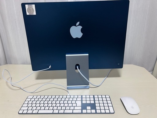 極美品　iMac (24inch M1 2021) MJV93J/A