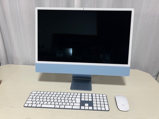 極美品　iMac(24inch M1 2021) MJV93J/A 極美品 iMac (24inch M1 2021) 最新 MJV93J/A