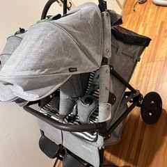 エアバギーココダブル　2人乗りベビーカーの画像