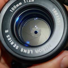 優良品 希少 Nikon SERIES E 100mm F2.8の画像
