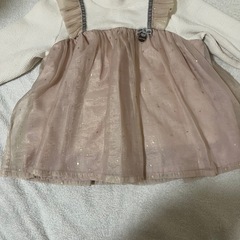 プティマイン　冬用スカート90cm 2着の画像