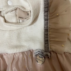 プティマイン　冬用スカート90cm 2着の画像