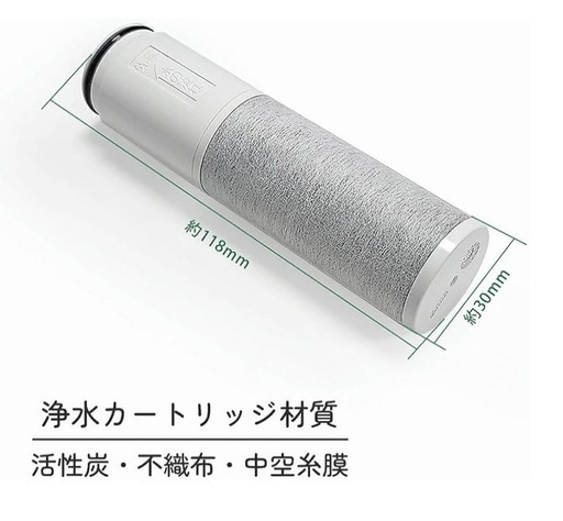 【新品未使用】TOTO 交換用浄水カートリッジ TH658-3 3個入り 高性能タイプ 塩素除去カートリッジ
