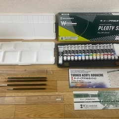 【新品・未使用】ターナー アクリルガッシュの画像