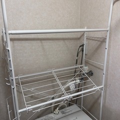 洗濯用具 ランドリーラック（ニトリ）の画像