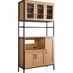 ホームテイスト　GREACK ヴィンテー食器棚の画像