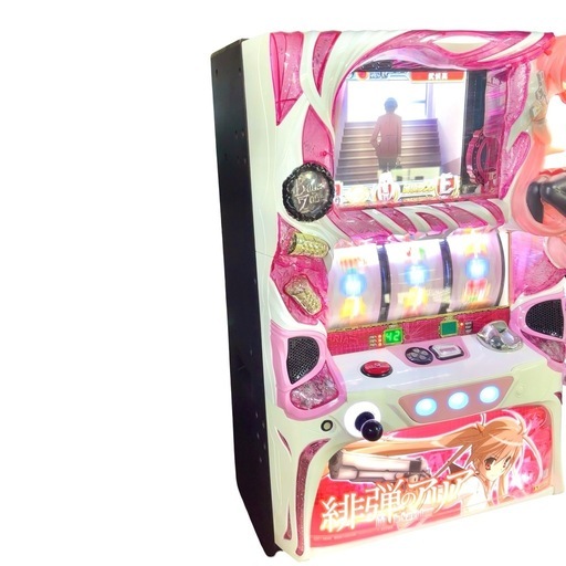 即遊べる】引取限定！緋弾のアリア✩ スロット実機♡ 音と光が最高