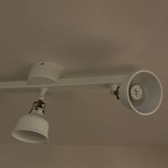 美品【IKEA】シーリングスポットライト×2の画像