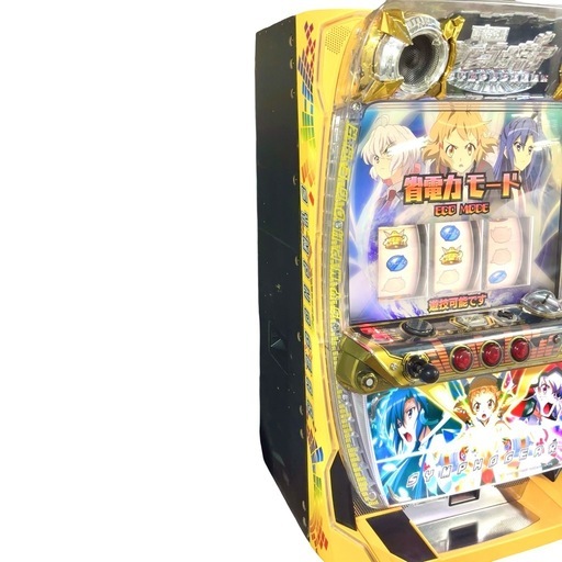 一直線に！シンフォギア実機音も光も良好！引取限定スロット パチスロ実機