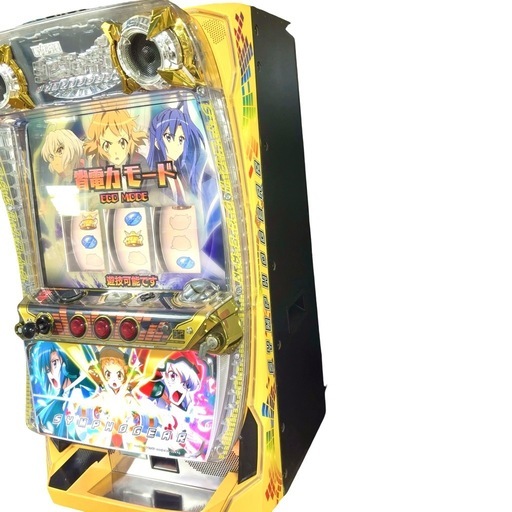 一直線に！シンフォギア実機♡音も光も良好！引き取り歓迎！ スロット パチスロ実機 一直線に！シンフォギア実機音も光も良好！引取限定スロット パチスロ
