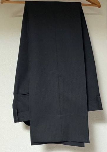 TAKA-Q ストライプ ビジネススーツ　A6 美品