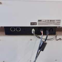 人気の白デジタルピアノ★KORG LP-350 動作良好！ の画像