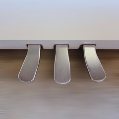 人気の白デジタルピアノ★KORG LP-350 動作良好！ の画像