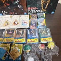 ヒロアカ一番くじB賞C賞E賞G賞の画像