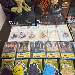 ヒロアカ一番くじB賞C賞E賞G賞の画像