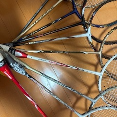 25万円相当のバドミントンラケット10本セットの画像