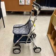 12/25まで店頭商品一部を除き半額クリスマスSALE!!開催中　サ2512-120 withone シルバーカー ライトミニM ネイビー 中古美品 取説付き　の画像