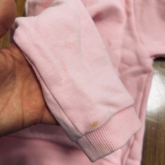 【ミキハウス】ピンクうさこトレーナー90センチの画像